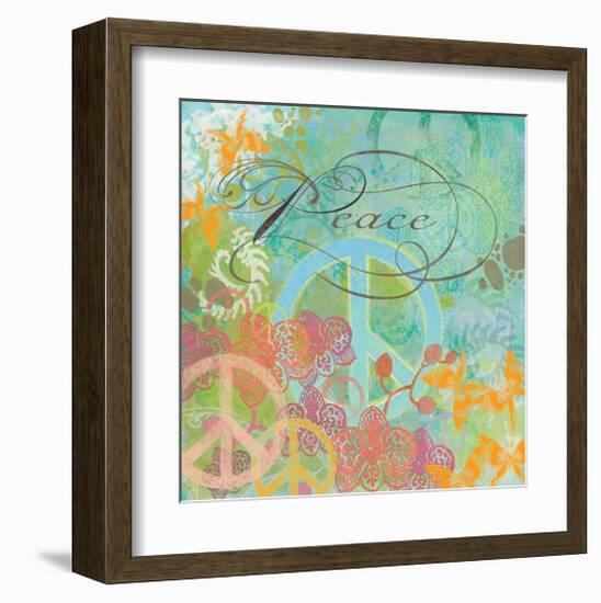 Peace Garden I-Alan Hopfensperger-Framed Art Print