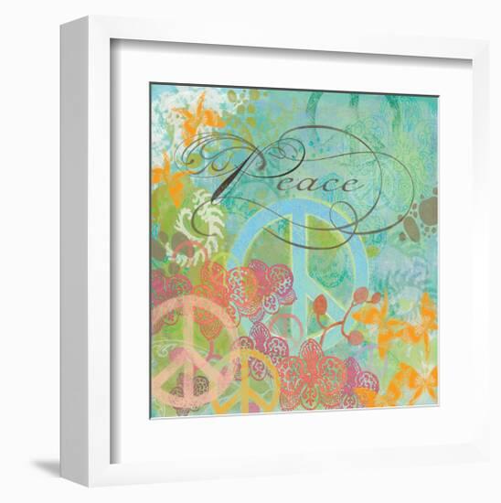 Peace Garden I-Alan Hopfensperger-Framed Art Print