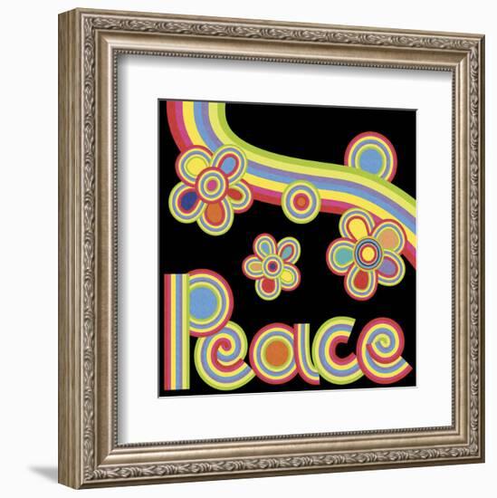 Peace Garden-Mali Nave-Framed Art Print