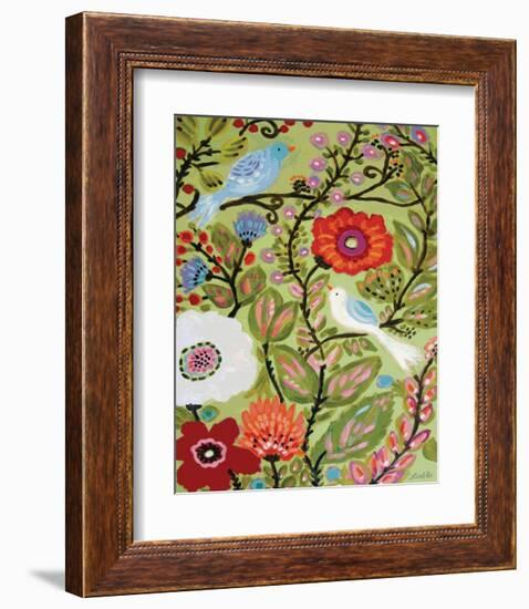 Peace Garden-Karen  Fields-Framed Art Print