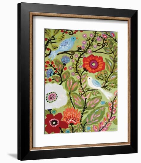 Peace Garden-Karen  Fields-Framed Art Print