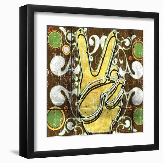 Peace I-Anthony Ross-Framed Giclee Print