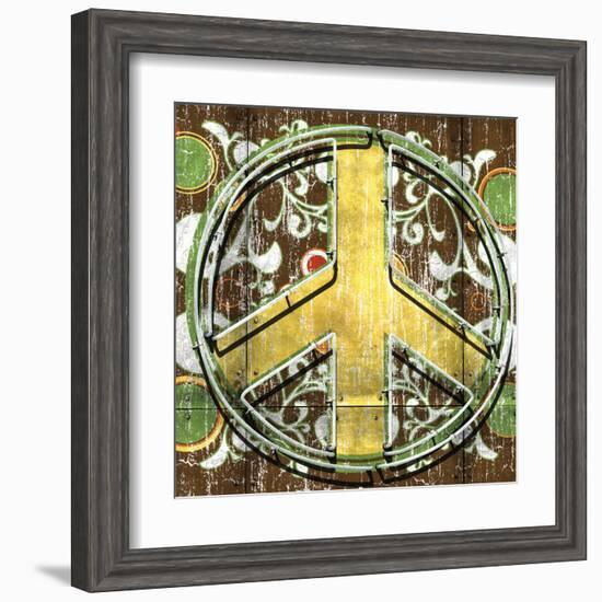 Peace II-Anthony Ross-Framed Art Print