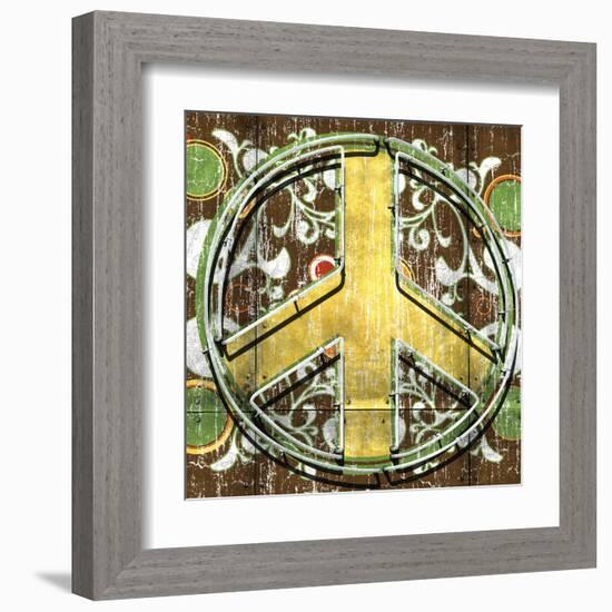 Peace II-Anthony Ross-Framed Art Print