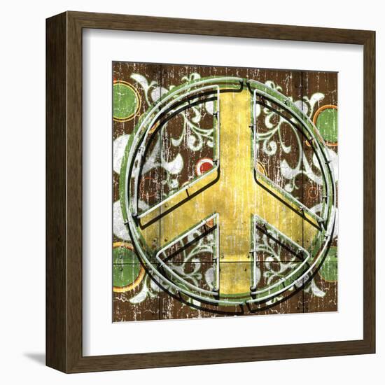 Peace II-Anthony Ross-Framed Art Print