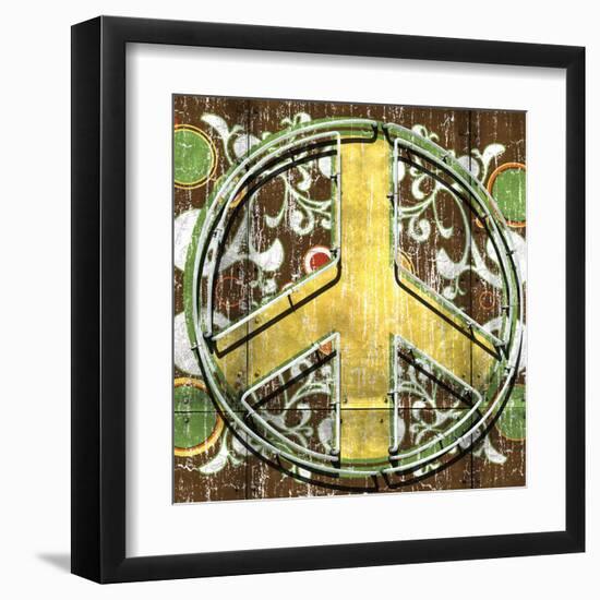 Peace II-Anthony Ross-Framed Art Print