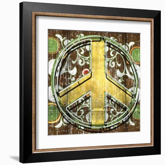 Peace II-Anthony Ross-Framed Art Print