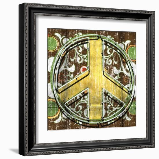 Peace II-Anthony Ross-Framed Art Print