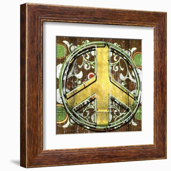 Peace II-Anthony Ross-Framed Giclee Print