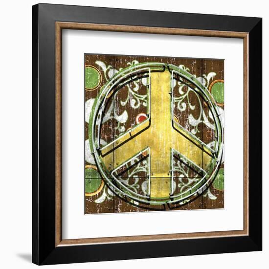 Peace II-Anthony Ross-Framed Giclee Print