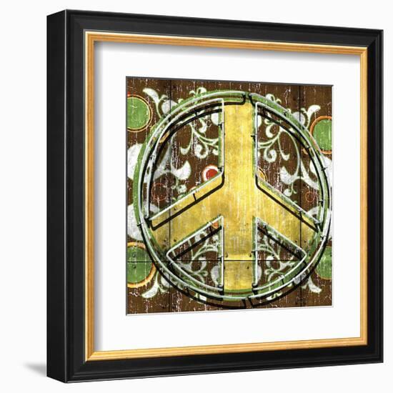 Peace II-Anthony Ross-Framed Giclee Print