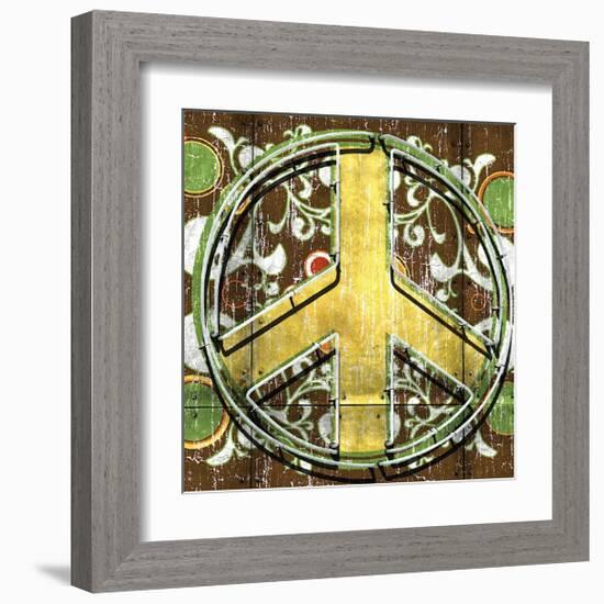 Peace II-Anthony Ross-Framed Giclee Print