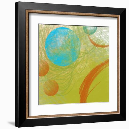 Peace II-Yashna-Framed Art Print