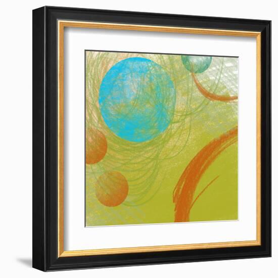 Peace II-Yashna-Framed Art Print