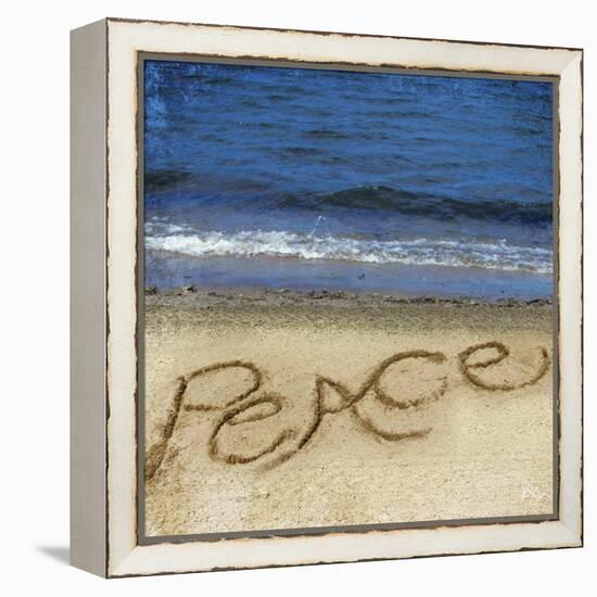 Peace in the Sand-Kimberly Glover-Framed Stretched Canvas