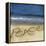 Peace in the Sand-Kimberly Glover-Framed Stretched Canvas