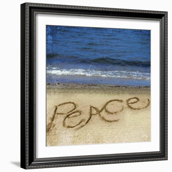 Peace in the Sand-Kimberly Glover-Framed Premium Photographic Print