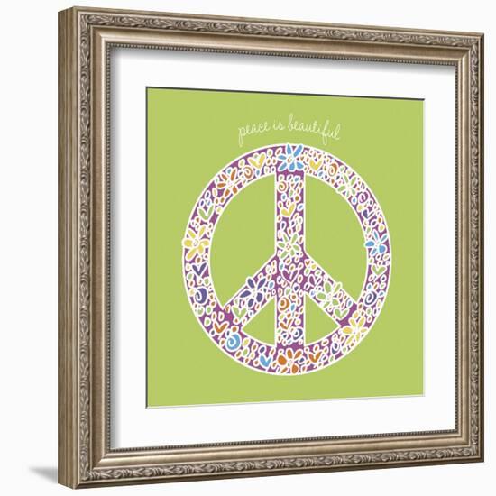 Peace is Beautiful-Erin Clark-Framed Art Print