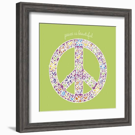 Peace is Beautiful-Erin Clark-Framed Art Print