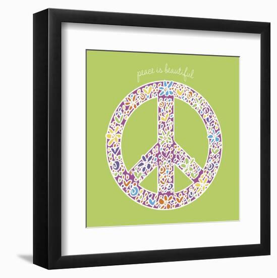 Peace is Beautiful-Erin Clark-Framed Art Print