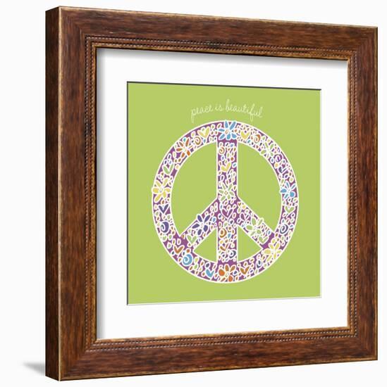 Peace is Beautiful-Erin Clark-Framed Art Print