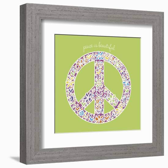 Peace is Beautiful-Erin Clark-Framed Art Print