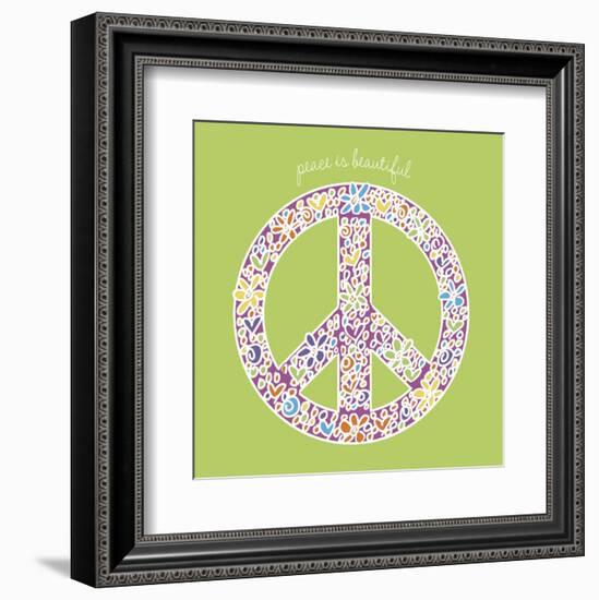 Peace is Beautiful-Erin Clark-Framed Art Print