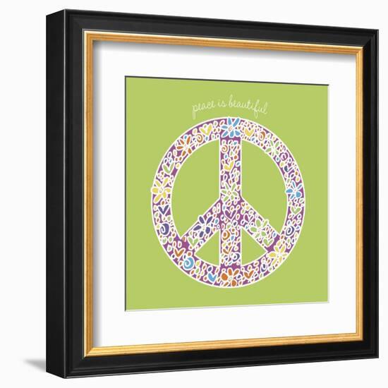 Peace is Beautiful-Erin Clark-Framed Art Print