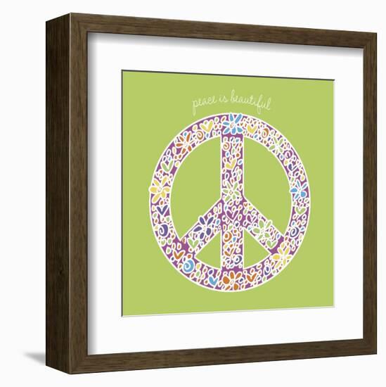 Peace is Beautiful-Erin Clark-Framed Art Print