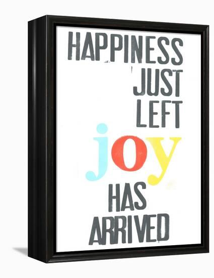 Peace, Love, Joy II-Deborah Velasquez-Framed Stretched Canvas