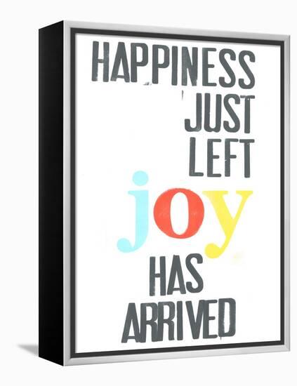 Peace, Love, Joy II-Deborah Velasquez-Framed Stretched Canvas