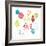 Peace Love Joy IV Bright-Cheryl Warrick-Framed Art Print