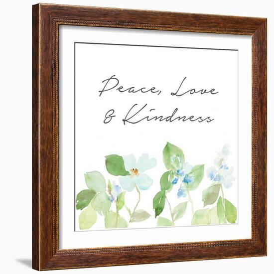 Peace Love & Kindness-Lanie Loreth-Framed Premium Giclee Print