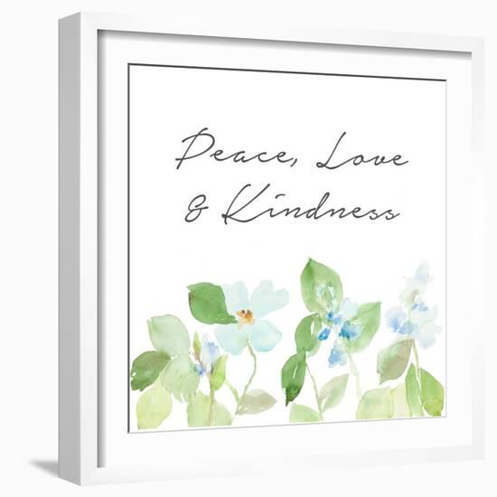 Peace Love & Kindness-Lanie Loreth-Framed Premium Giclee Print