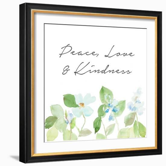 Peace Love & Kindness-Lanie Loreth-Framed Premium Giclee Print