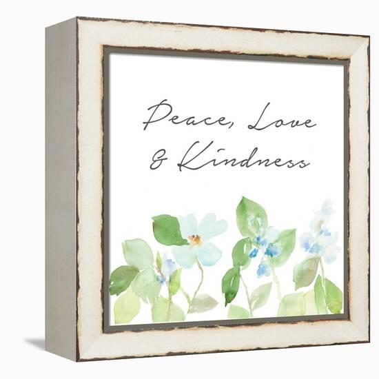 Peace Love & Kindness-Lanie Loreth-Framed Stretched Canvas