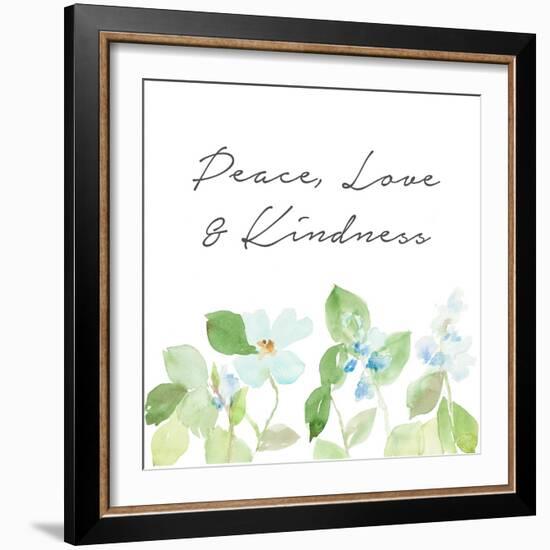 Peace Love & Kindness-Lanie Loreth-Framed Art Print