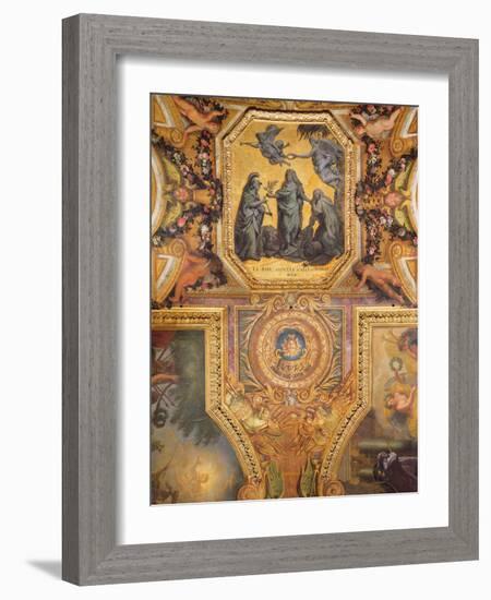 Peace Made at Aix-La-Chapelle in 1668-Charles Le Brun-Framed Photographic Print