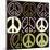 Peace Mantra (green)-Erin Clark-Mounted Art Print