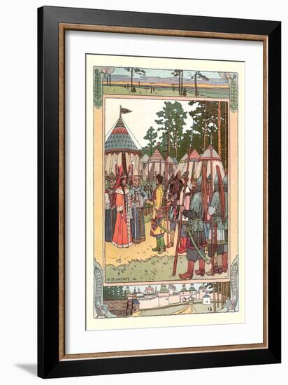 Peace Meeting-Ivan Bilibin-Framed Art Print