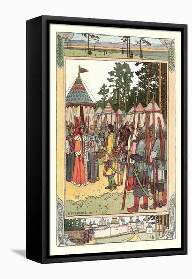 Peace Meeting-Ivan Bilibin-Framed Stretched Canvas