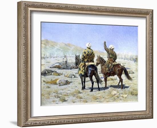 Peace Negotiators, 1873-Vasili Vasilyevich Vereshchagin-Framed Giclee Print