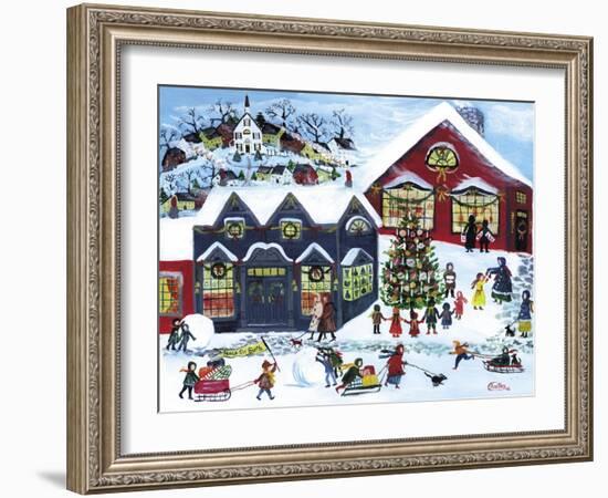 Peace on Earth Cheryl Bartley-Cheryl Bartley-Framed Giclee Print