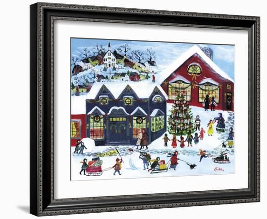 Peace on Earth Cheryl Bartley-Cheryl Bartley-Framed Giclee Print