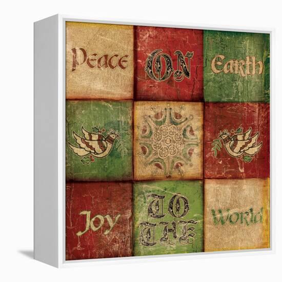 Peace on Earth-Artique Studio-Framed Stretched Canvas