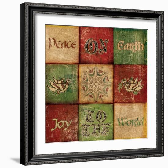 Peace on Earth-Artique Studio-Framed Art Print