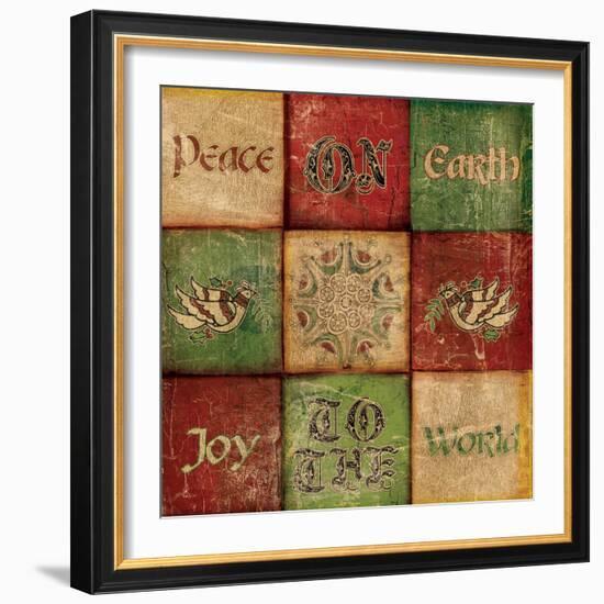 Peace on Earth-Artique Studio-Framed Art Print