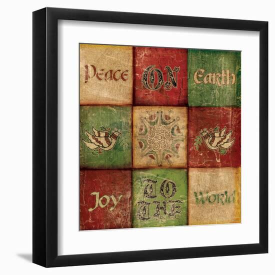 Peace on Earth-Artique Studio-Framed Art Print