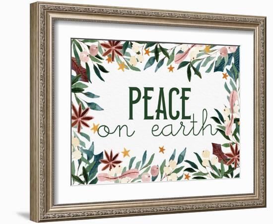Peace on Earth-Kim Allen-Framed Art Print