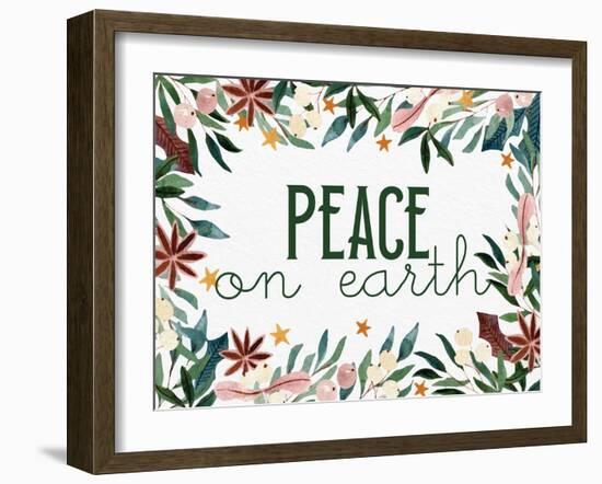 Peace on Earth-Kim Allen-Framed Art Print